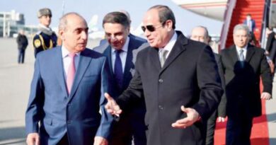 السيسي يواصل جولته الآسيوية بزيارة أذربيجان