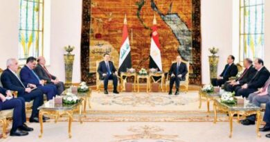 مصر تؤكد دعمها أمن واستقرار العراق