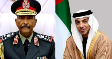 منصور بن زايد  يهاتف البرهان