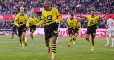 مالين يقود دورتموند لفوز سهل على كولن بالدوري الألماني