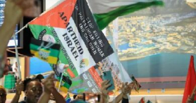 استقبال حار للمنتخب الفلسطيني في جنوب إفريقيا