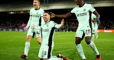 تشيلسي ينتزع الفوز 3-1 على كريستال بالاس في الدوري الإنجليزي
