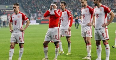 بايرن يتلقى ثالث هزيمة على التوالي بخسارته 3-2 أمام بوخوم