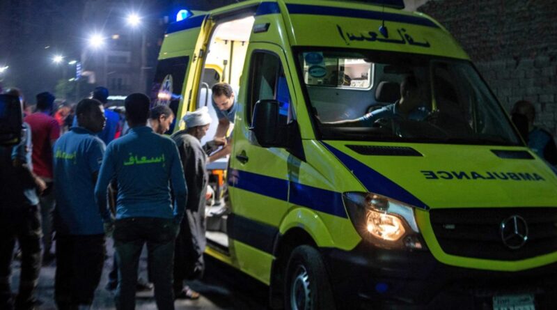 مقتل 15 وإصابة 7 في حادثة مرورية شمال مصر
