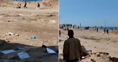 شهداء وجرحى في قصف إسرائيلي لنازحين عند دوار النابلسي بغزة