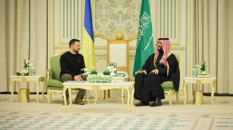 زيارة الرئيس الأوكراني للسعودية لبحث صيغة السلام لإنهاء الحرب الروسية