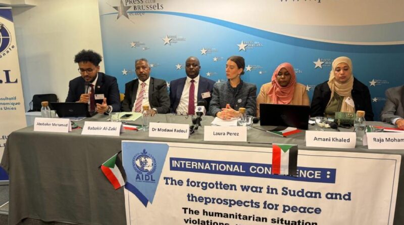 مؤتمر دولي في بروكسل يبحث "الحرب المنسية" بالسودان