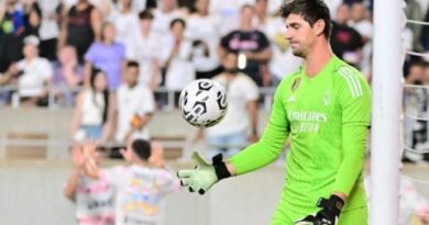 إصابة جديدة تضرب حارس ريال مدريد تيبو كورتوا