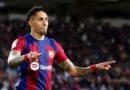 رافينيا يقود برشلونة للفوز على لاس بالماس بالدوري الإسباني