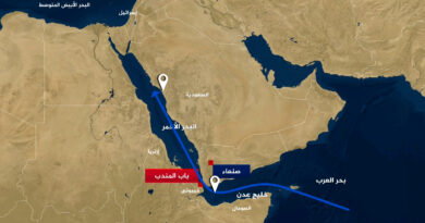 الحوثيون يستهدفون سفينة أميركية في باب المندب