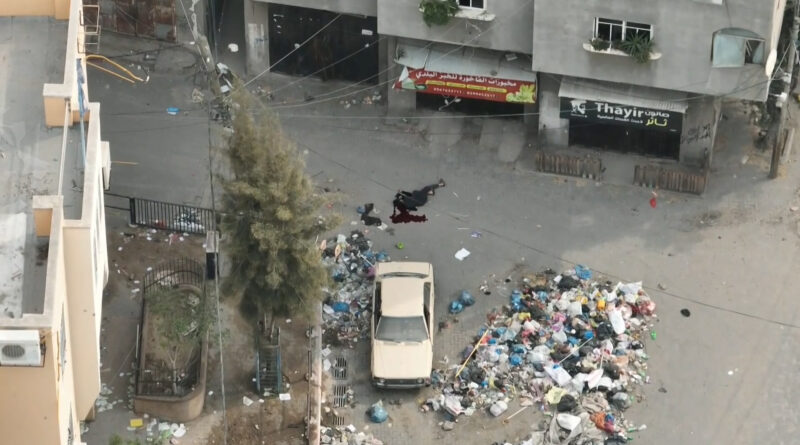 مشاهد قنص جنود الاحتلال فتى فلسطينيا أعزل شمالي غزة