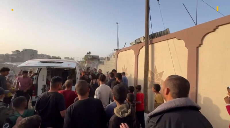 4 شهداء وأكثر من 10 مصابين بقصف قرب خيام للنازحين في رفح