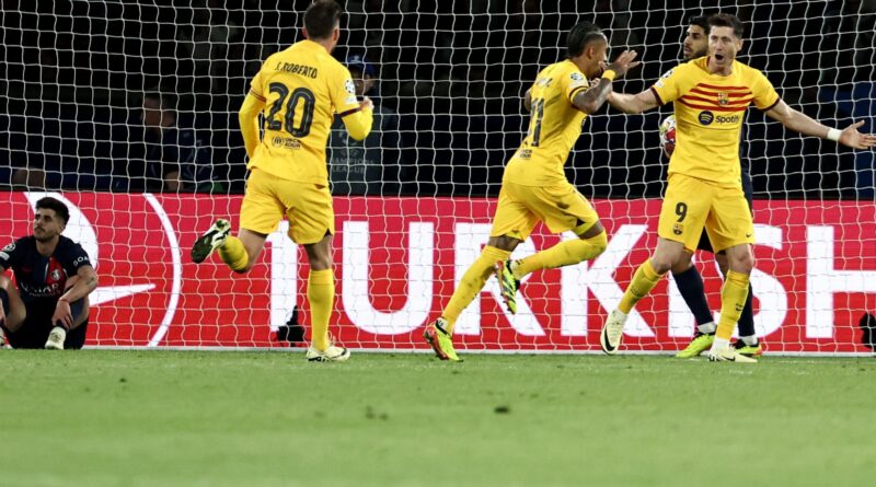 شاهد.. برشلونة وأتلتيكو يقطعان نصف الطريق نحو نصف نهائي دوري الأبطال