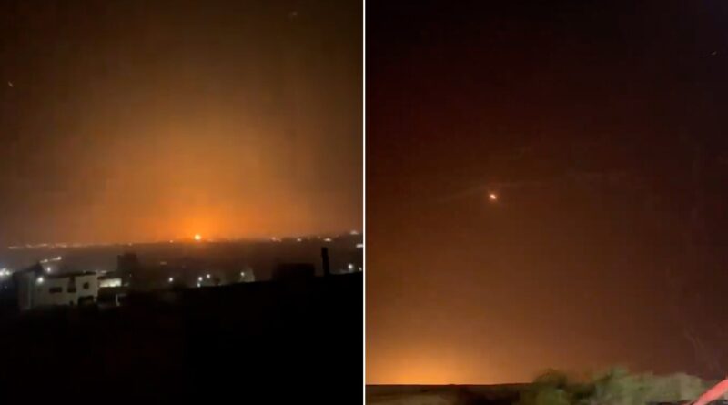 رسائل النيران بين إسرائيل وإيران